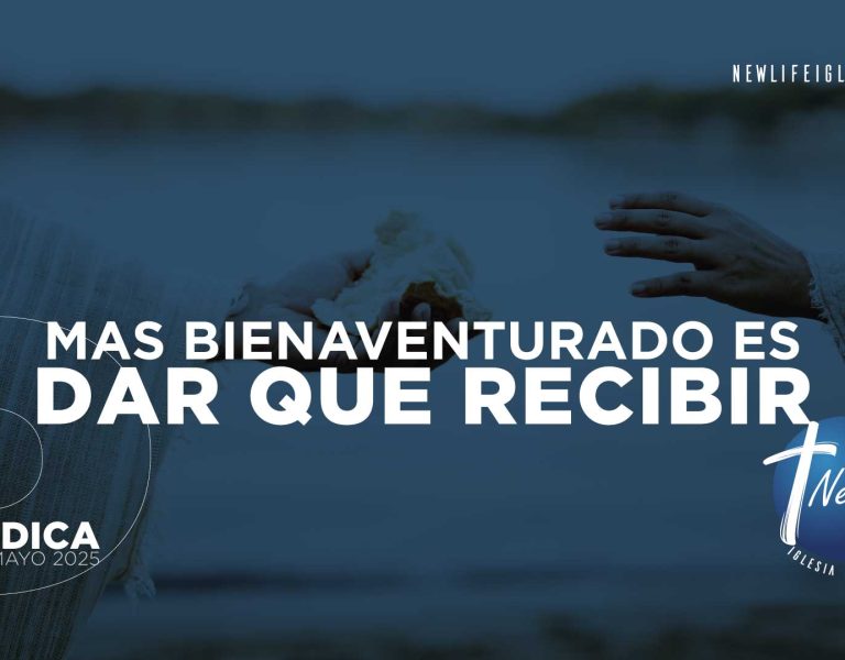 Mas Bienaventurado es Dar que Recibir